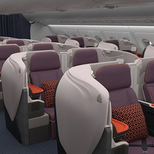 A380 Singapore Airlines Business Class