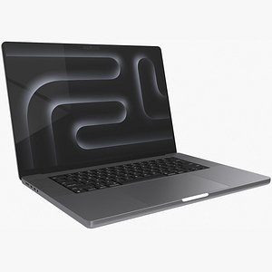 Apple MacBook Pro M2 2023 14 inch Space Gray 3D model download