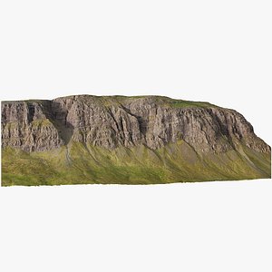 3D Mountain Cliffs Module - 3D PBR Model(2)