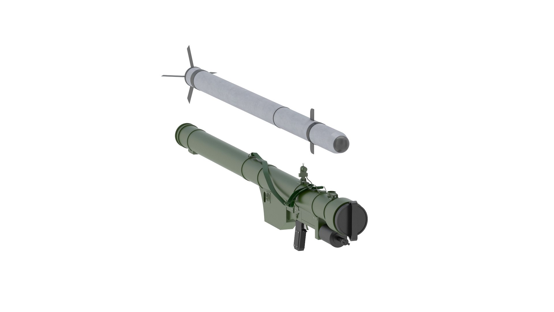 3D 9k32 strela-2 model - TurboSquid 1516016