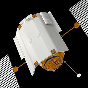 3ds max messenger spacecraft