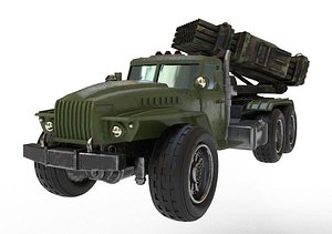 KRAZ BM-21 GRAD