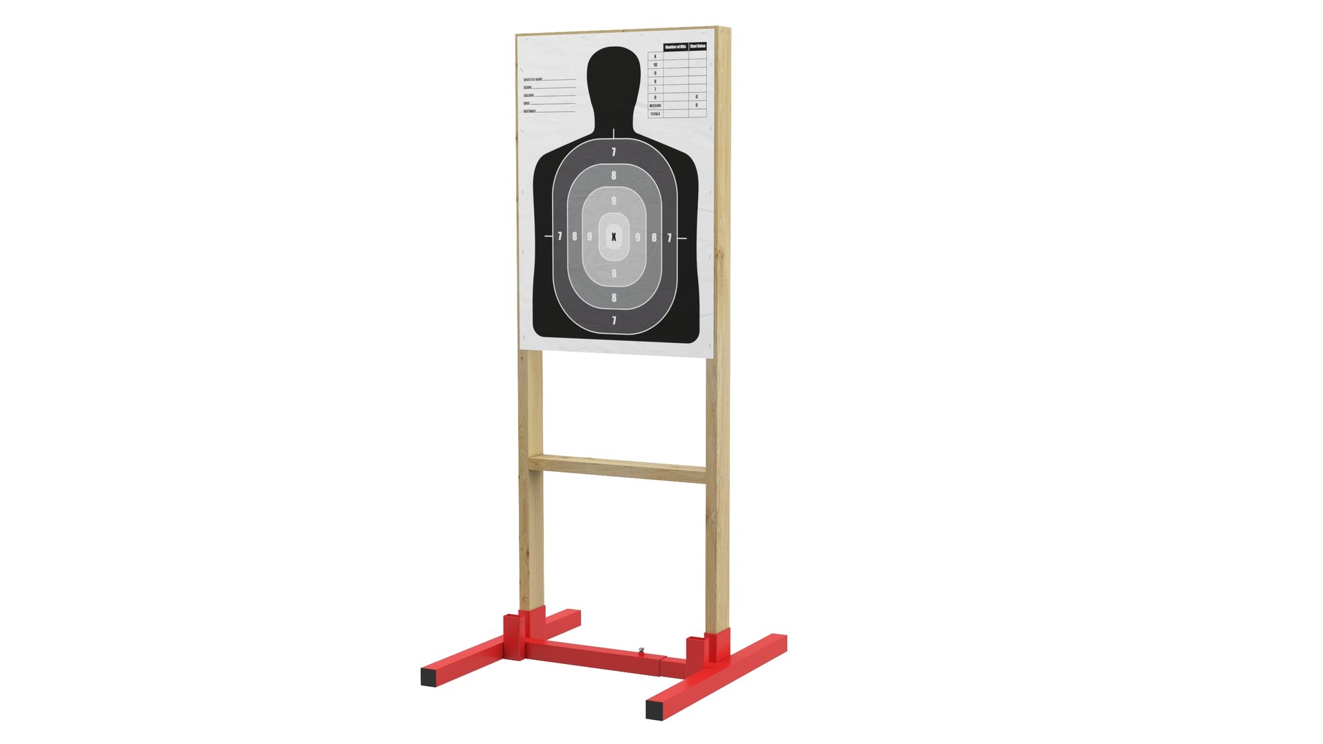 3D Shooting Target model - TurboSquid 2038406