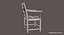 Sillón de madera