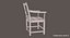 Sillón de madera