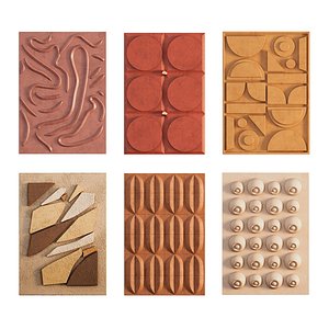 Abstract Wall Decor 3D model