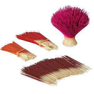 3D Incense sticks incense bundle sheaf model