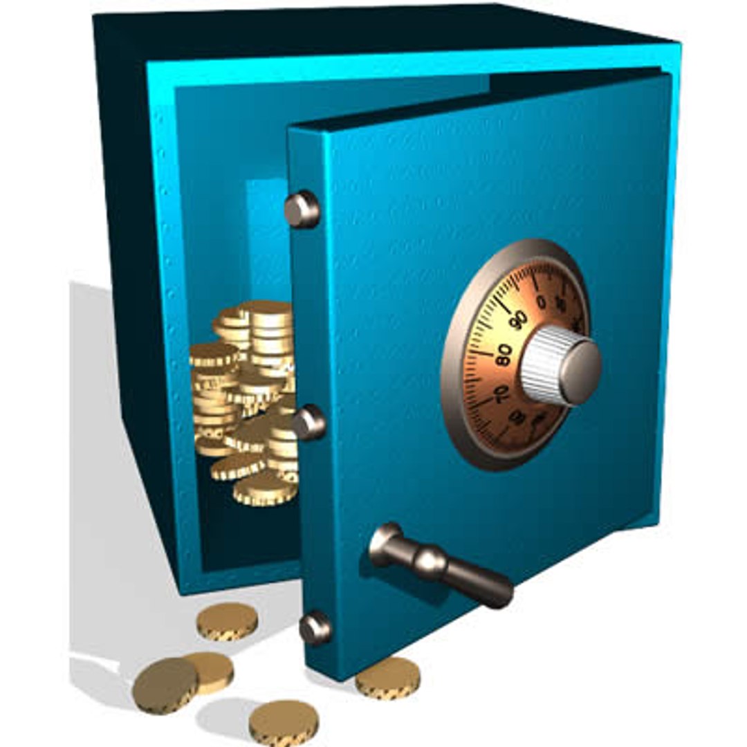 Safe Combination Lock 3d Model
