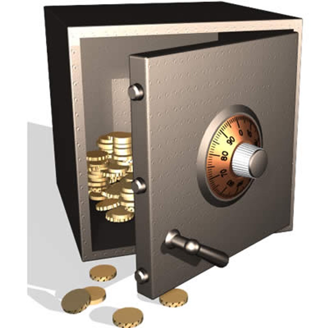 Safe Combination Lock 3d Model
