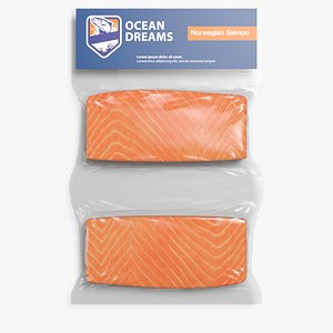 Salmon Package 3D