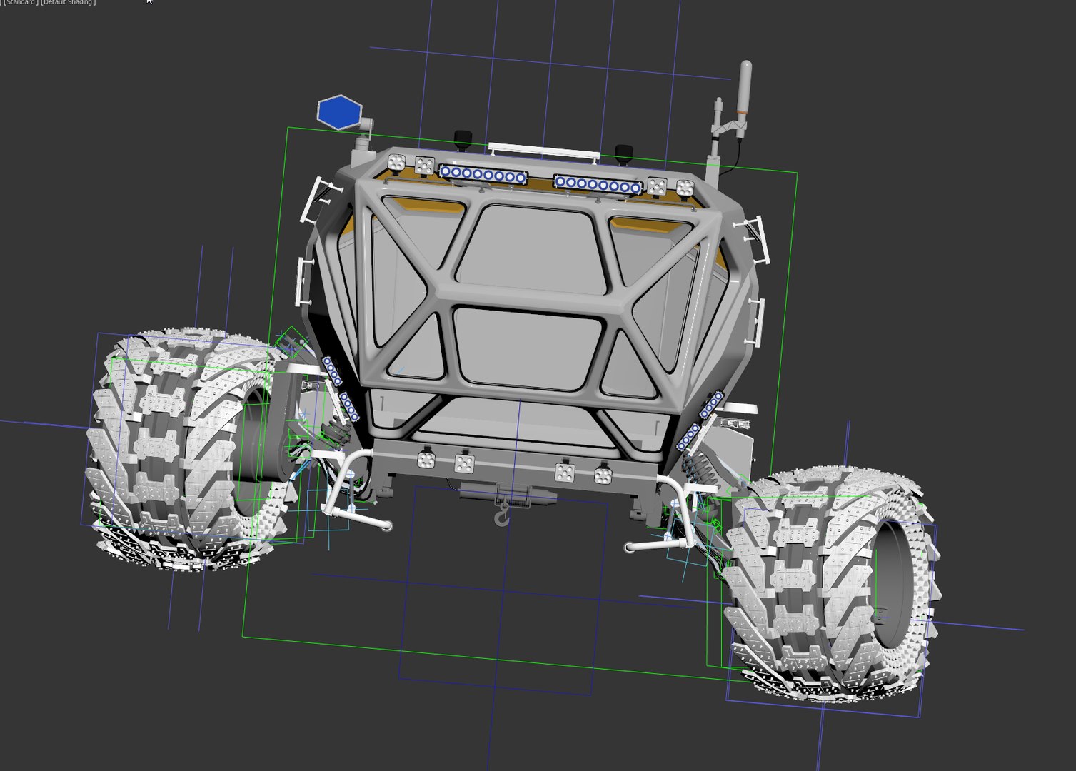 3D Martian Rover Rigged Animate - TurboSquid 1575871