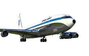 Boeing 707 3D model