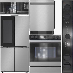 Samsung Appliance Collection 12 NSE6DG8500SRAA RF23DB9700QL DW80CG5450SRAA ME21DG6500SRAA