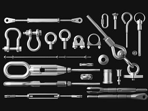 Industrial Rigging Hardware Set