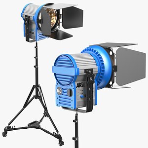 3D model Detailed Photography Light ARRI