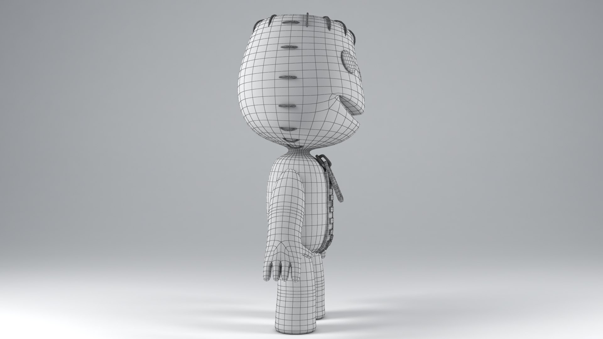 Sackboy Character 3D Model - TurboSquid 1447408