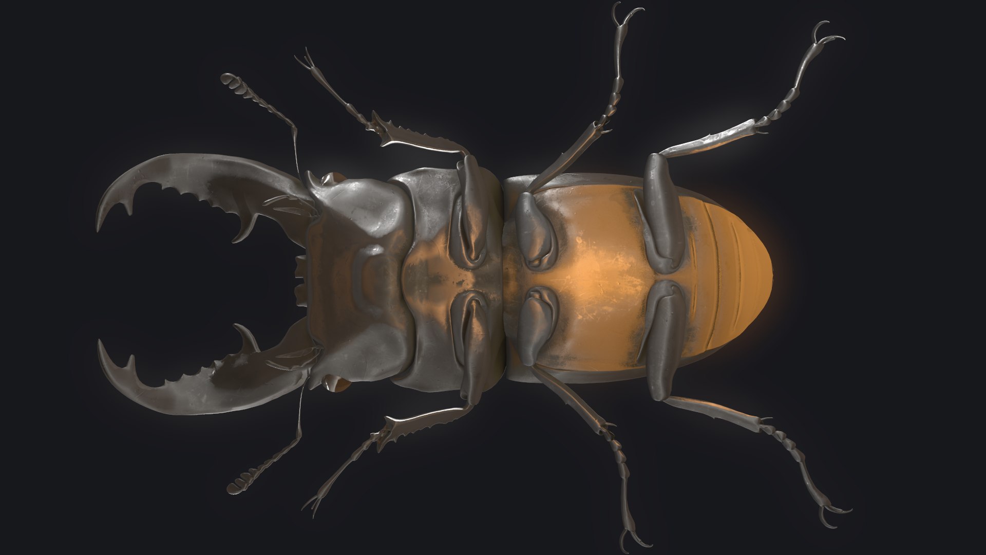 3D stag beetle https://p.turbosquid.com/ts-thumb/bh/5bENqi/NGJG53Yo/6/png/1563281941/1920x1080/fit_q87/8247e760971e012e109adc7223a2c6529a83b66d/6.jpg