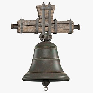 3d old charch bell