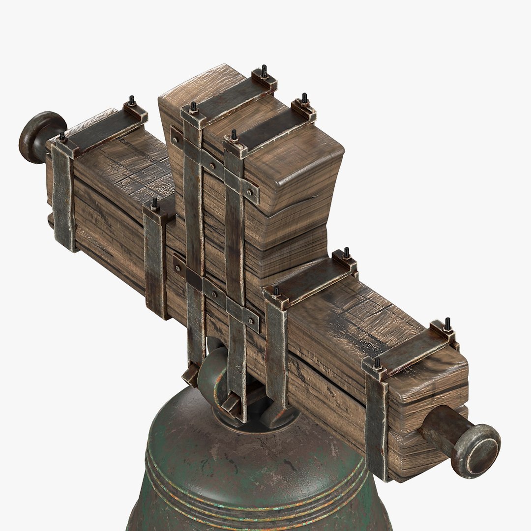 3d Old Charch Bell