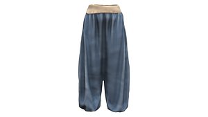 Men Ottoman Harem Pants 3D model