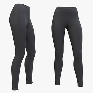 High Waisted Leggings for Women Black