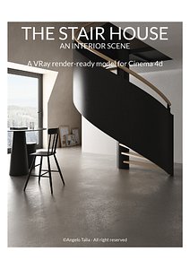 The Stair House - an interior scene