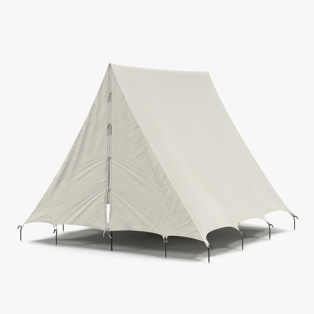 Camping Tent 2 3D model preview
