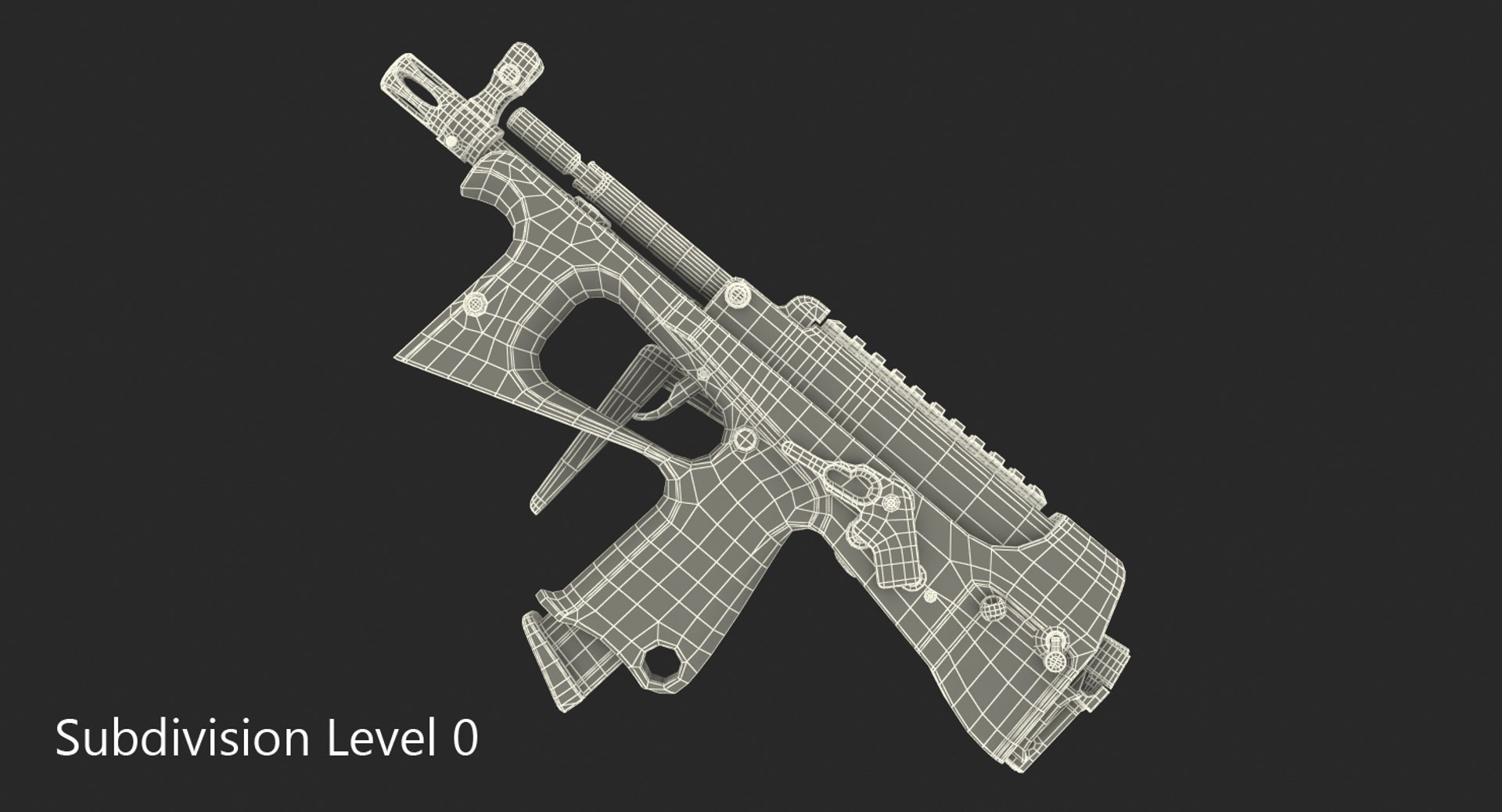 3D Submachine Gun Pp 2000 Model - TurboSquid 1165922