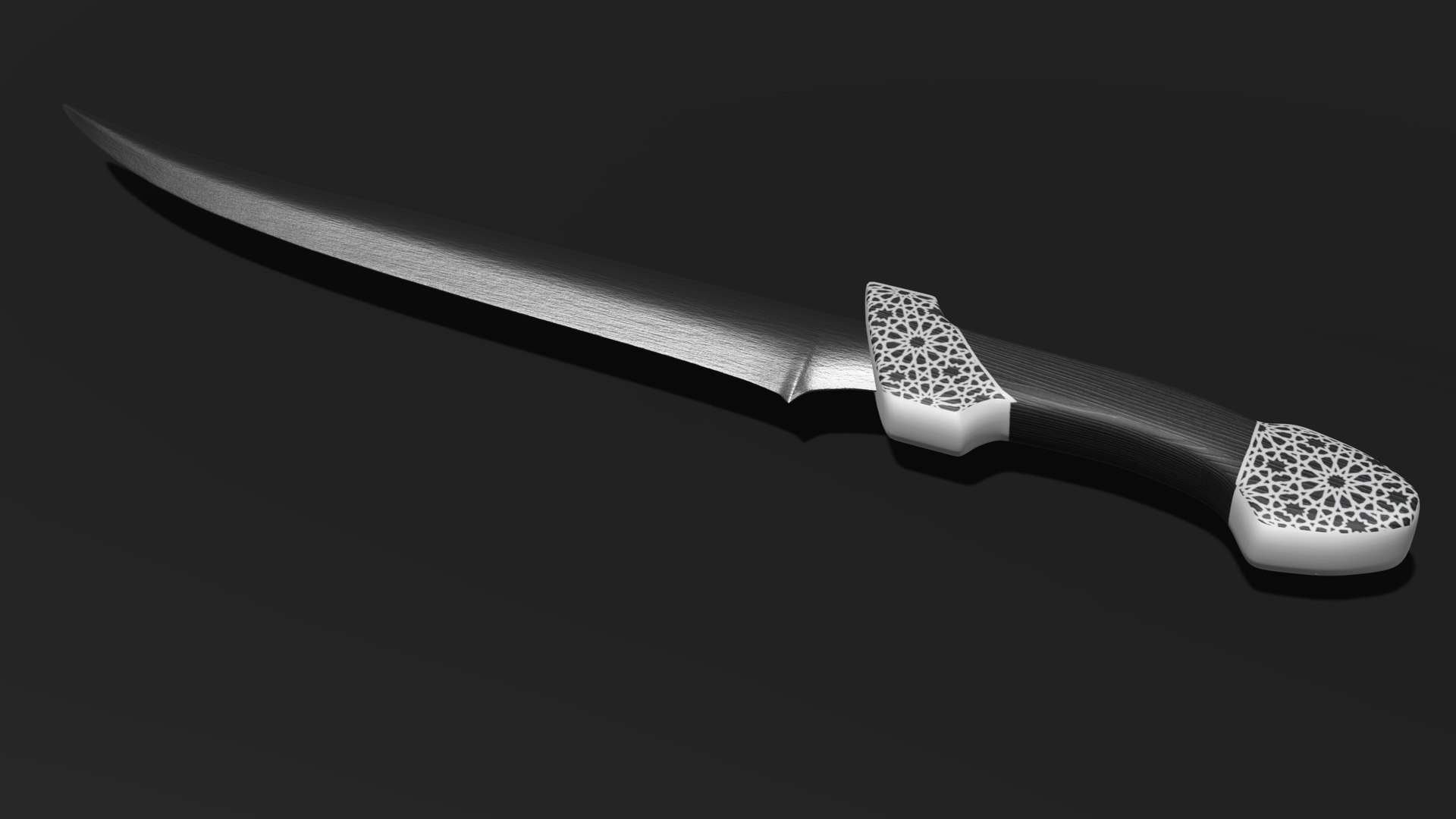 3D Arabian Knife - TurboSquid 2062985