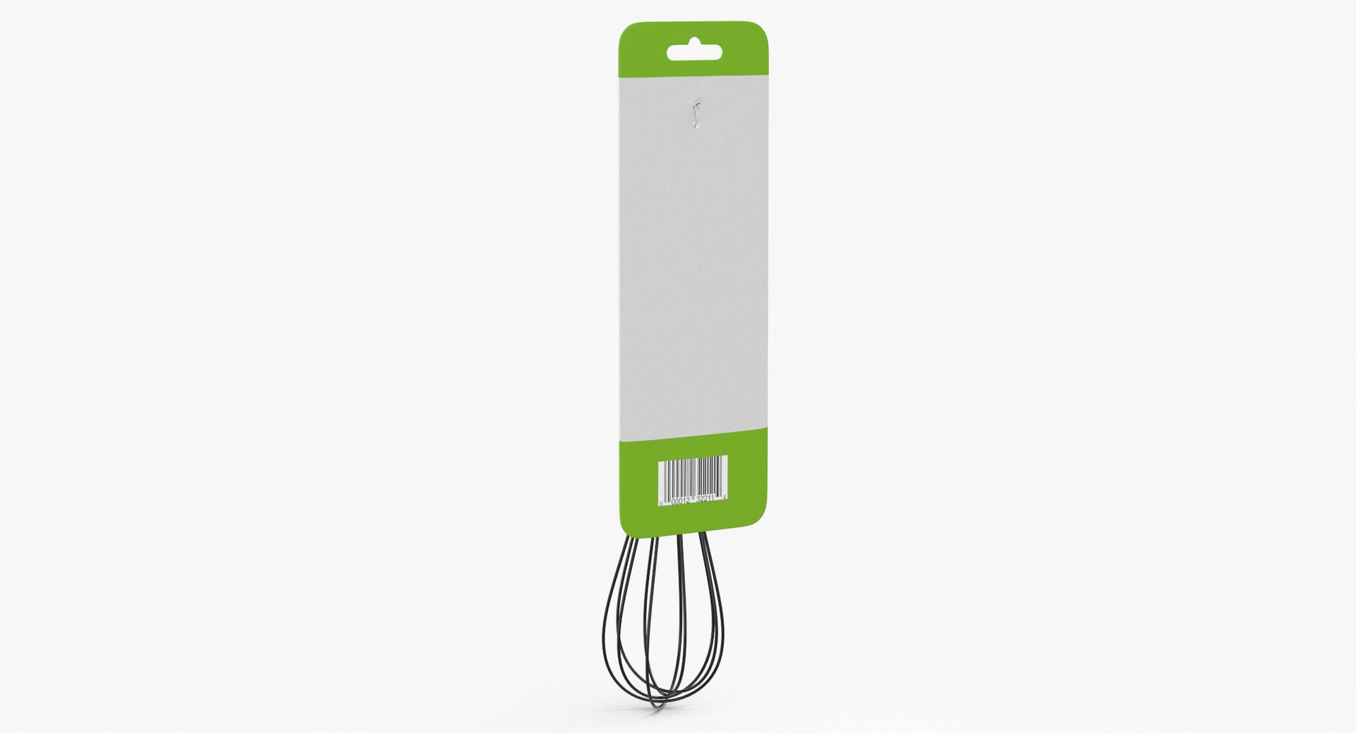 Packaged Whisk Blank and Generic Label model - TurboSquid 2134535