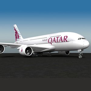 Qatar Airways Airbus A380