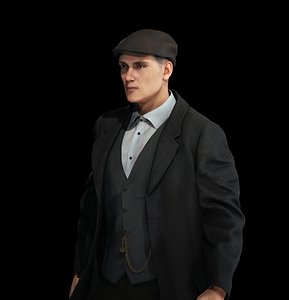 Tommy Shelby Peaky Blinders 3D model
