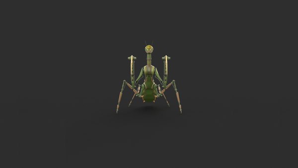 modelo 3d Mantis robótica - TurboSquid 2091775