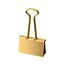 3D Gold Binder Clip(1)