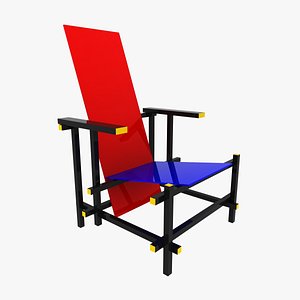 max red blue chair
