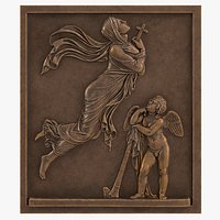 Bronze Relief Aloisia De Chaudoir