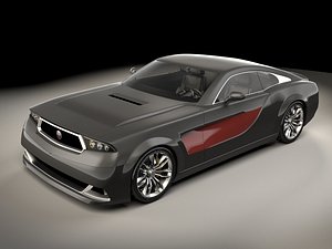Generic sports car 03