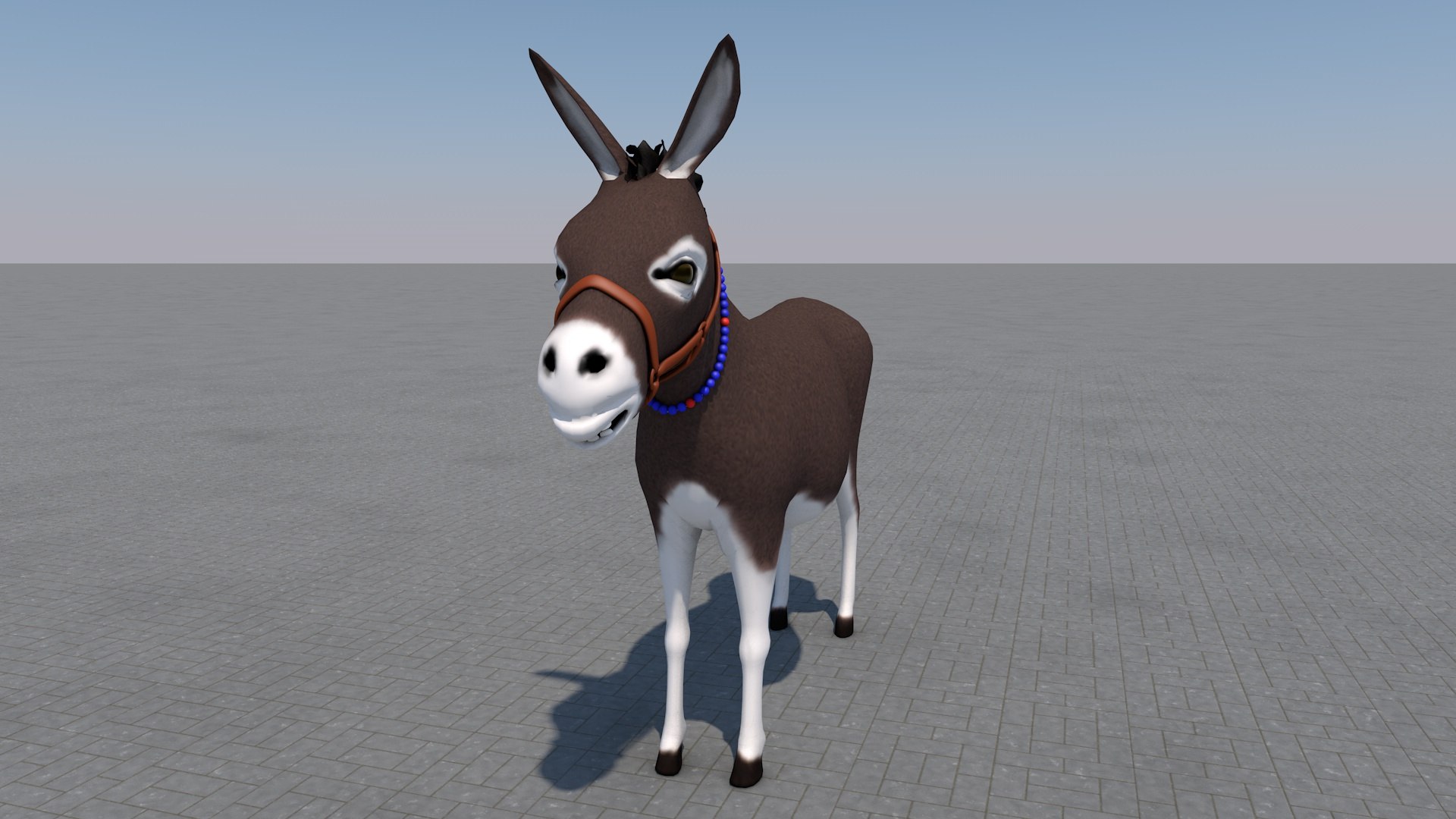 donkey 3D https://p.turbosquid.com/ts-thumb/bh/dxkOE3/wfdGZiRd/esek_main0001/jpg/1586566064/1920x1080/fit_q87/76b0acd3d0bec8a0b1e8be4356bb1b449b4cf55a/esek_main0001.jpg