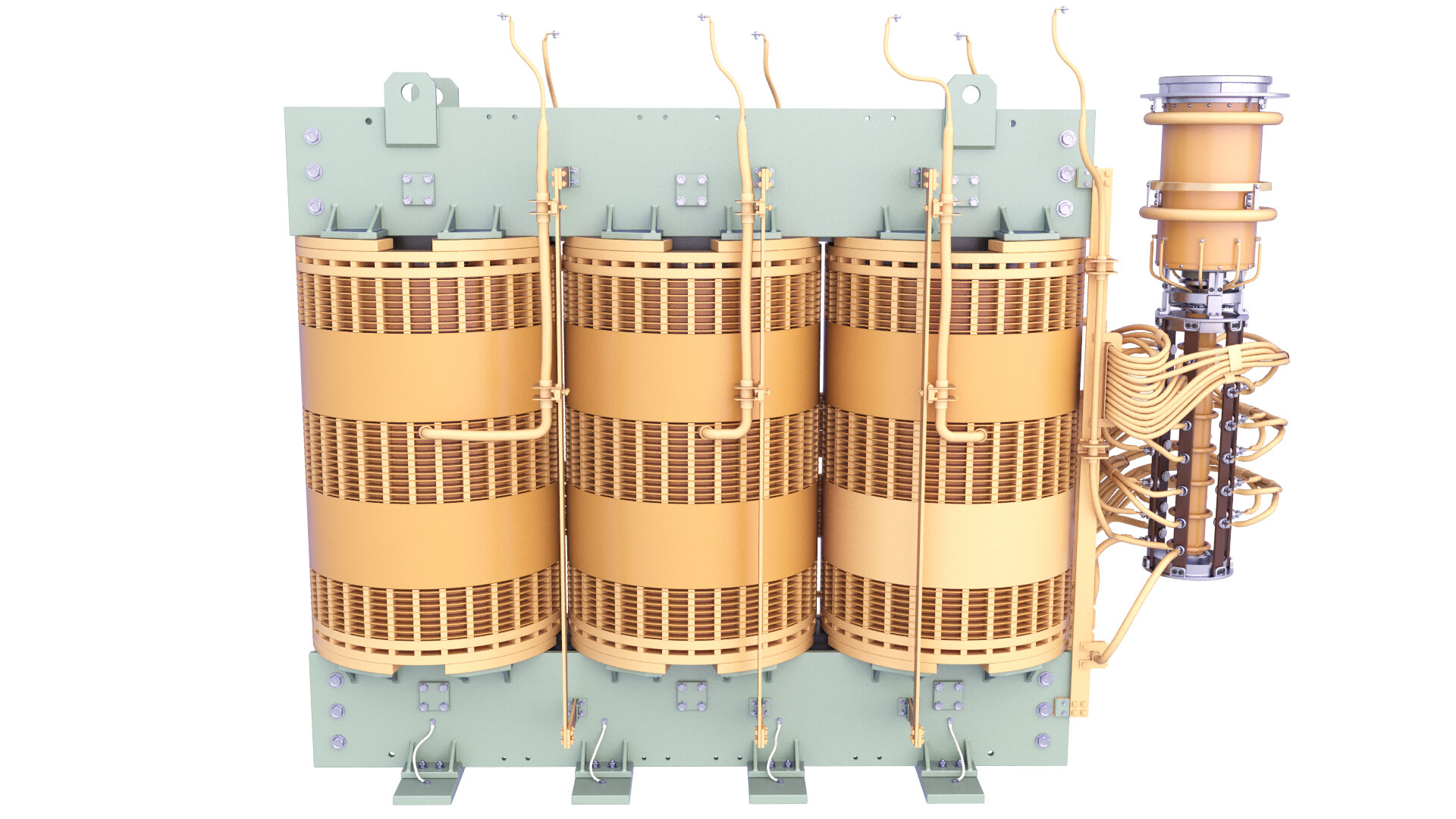 3D High Voltage Power Distribution Transformer Inside 46 TurboSquid