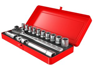 3D Socket Set1 model