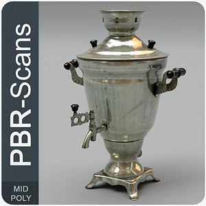 3D model old tea-urn