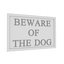 Beware Of The Dog Sign