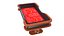 Craps Table - Red