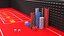 Craps Table - Red