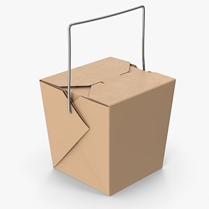 Takeout Food Container 3D model