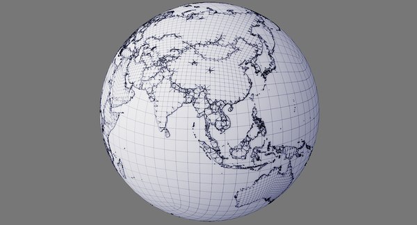 3D model geopolitical earth globe world - TurboSquid 1329308