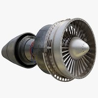 A10 TF-134 Engine