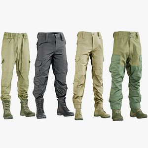 Men's Pants And Boots Collection