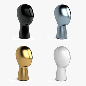 3D Head Display Stand Bundle