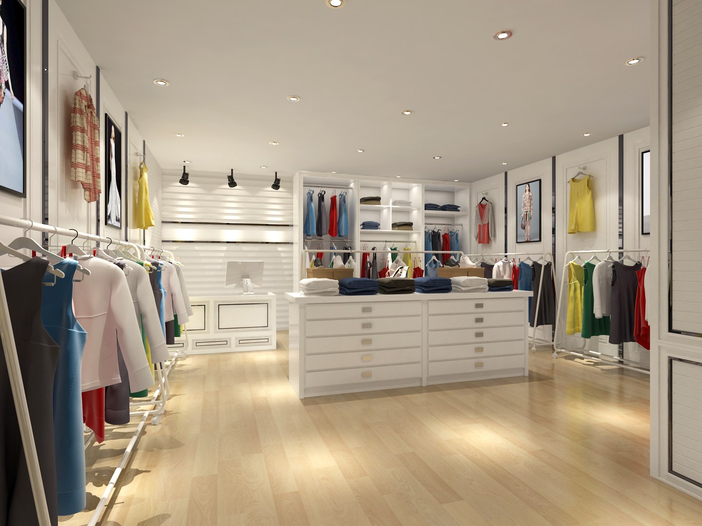 3D Clothing Store 08 - TurboSquid 1966461